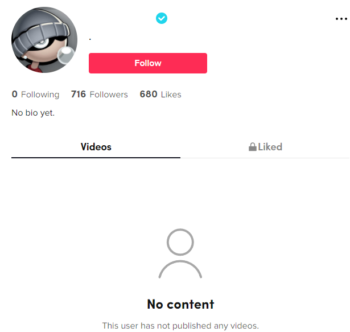 Buy Verified TikTok Account with 700 followers
