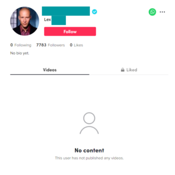 Buy Verified TikTok Account with 7K Followers