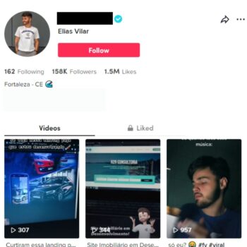 150K Brazil Verified TikTok Account for Sale