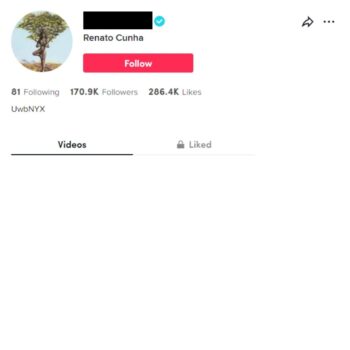 170K Verified TikTok Account for Sale