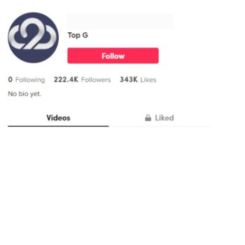 220K Blank TikTok Account for Sale