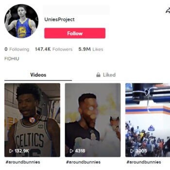 140K Basketball Sports TikTok Account for Sale