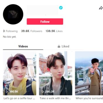 39K Personal Verified TikTok Account for Sale