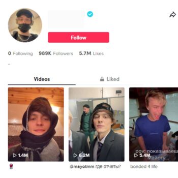 980K Personal Verified TikTok Account for Sale