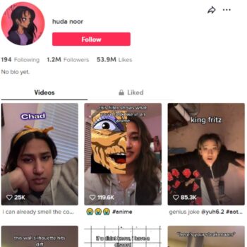 1.2M Influencer Tiktok Account for sale