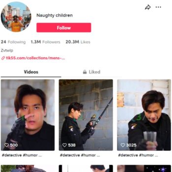 1.3M Funny Videos Tiktok Account for sale