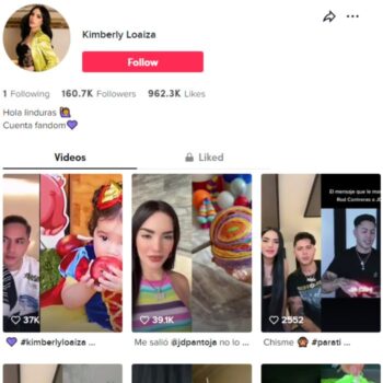 150k Influencer Fan Tiktok Account for sale