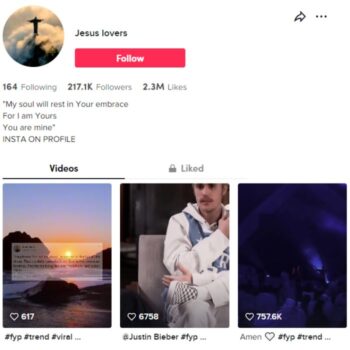 217K Music TikTok Account for sale