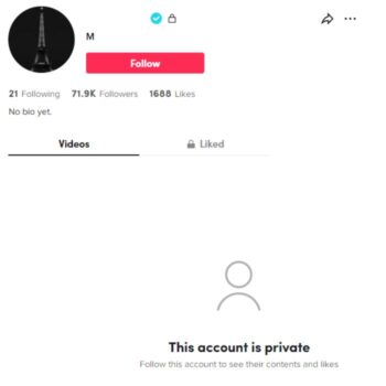 70k Verified Tiktok Account for sale
