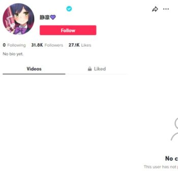 31K Blank Verified TikTok Account for sale