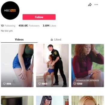450K Hot Models TikTok Account for sale