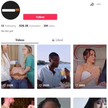 500K Hot Models TikTok Account for sale