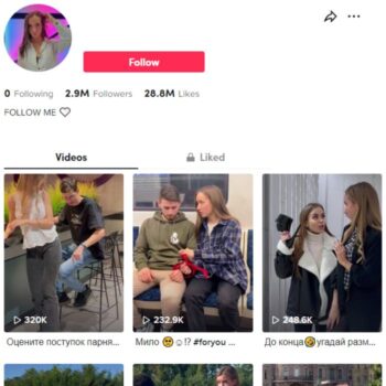 2.9M Adult Humor Clips Tiktok Account for sale
