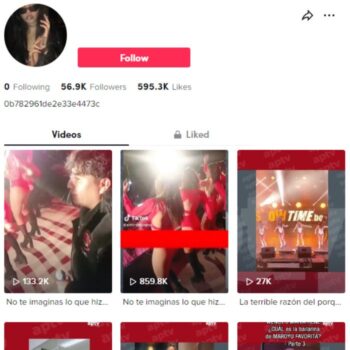 55k Music Dance Tiktok Account for sale