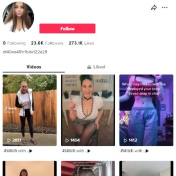 20K Hot Models TikTok Account for sale