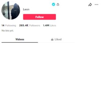 260K Verified Tiktok Account for sale