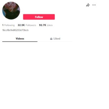 30K Blank TikTok Account for sale