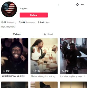 30k Black Men Fantasy Tiktok Account for sale