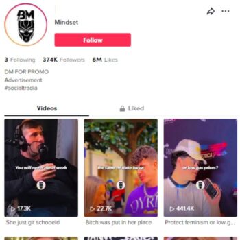 370k Business Motivation Tiktok Account for sale