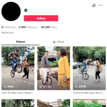 4.7M BMX Bicycle Tiktok Account for sale