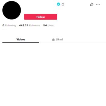 440K Verified Tiktok Account for sale
