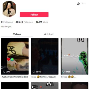 450k Music Entertainment Tiktok Account for sale