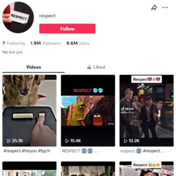 1.9M Funny Videos TikTok Account for sale
