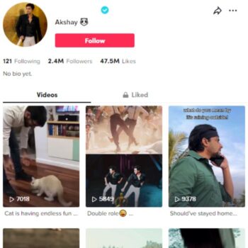 2.4M Verified Tiktok Account for sale