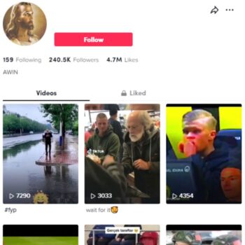 240K Football TikTok Account for sale