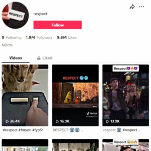 1.9M Viral Entertainment Videos Tiktok Account for sale