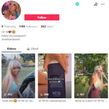 1K Verified Tiktok Account for sale