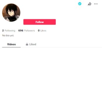 Verified Tiktok Account for sale