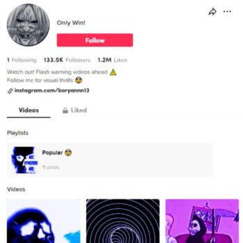 130k Music Dance Tiktok Account for sale