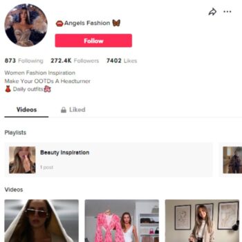 270K Women's Fashion TikTok Account for sale