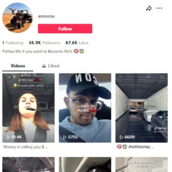 38K Luxury Lifestyle TikTok Account for sale