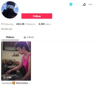 420K Verified Tiktok Account for sale