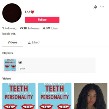 75k Women's Hairstyle Tiktok Account for sale