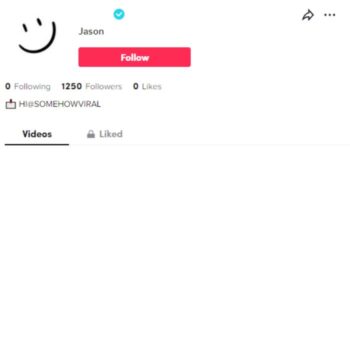 Four Letter Verified Tiktok Account for sale