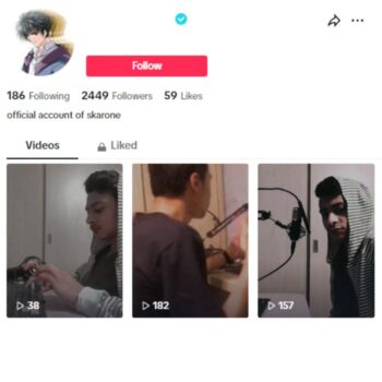 2k Verified Tiktok Account for sale