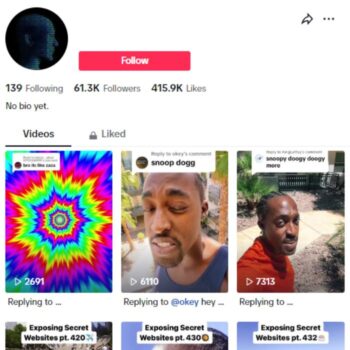 60K Hacks Technology Tiktok account for sale