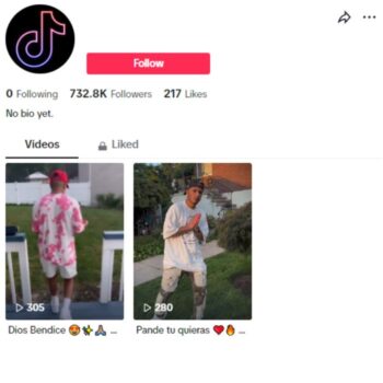 700k Blank TikTok Account for sale