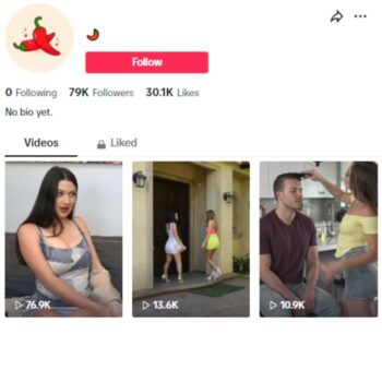 79K Hot Models TikTok Account for sale