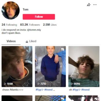 83K Social Media Influencer Tiktok Account for sale