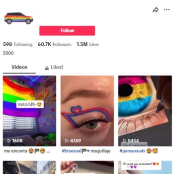 60K LGBTQ+ TikTok Account for sale