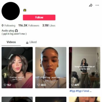 115K Music Entertainment Tiktok Account for sale