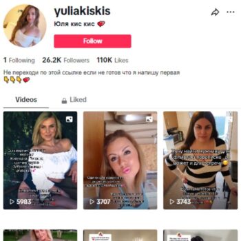 25K Girls Model TikTok Account for sale