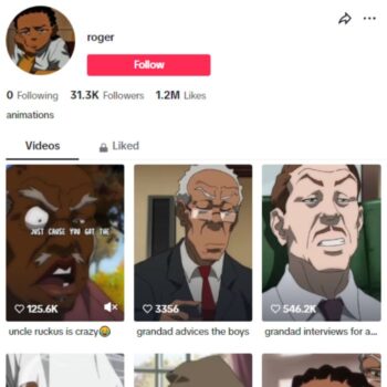30K Anime TikTok Account for sale