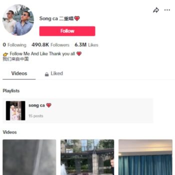 490k Viral Fashion TikTok Account for sale