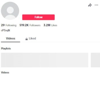 500k Blank TikTok Account for sale