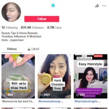 800K Verified Tiktok Account for sale
